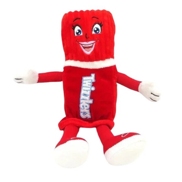 Twizzlers Strawberry Licorice Candy 12 Inch Plush Toy "The Petting Zoo" - Picture 2 of 4